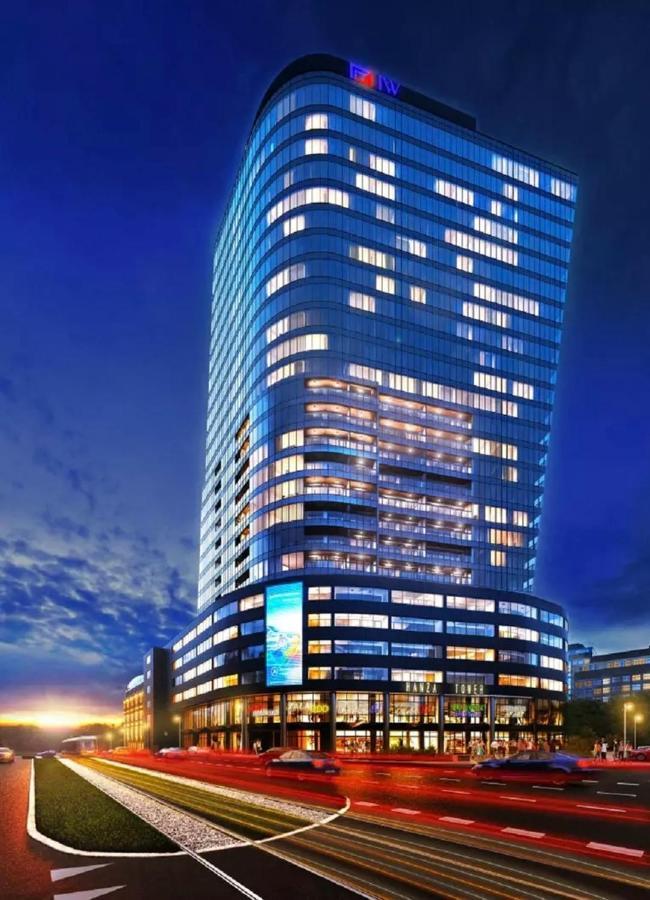 Hotel Hanza Tower 5 Stars Stettin Exterior foto